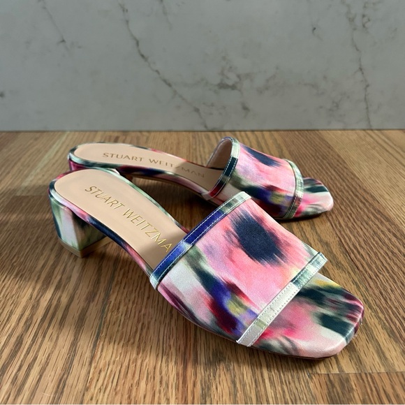 Stuart Weitzman Block Sandal - Picture 1 of 4